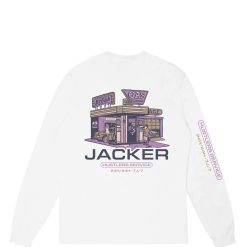 Jacker Long Sleeves | Hustler Service-Long Sleeves-White