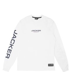 Jacker Long Sleeves | Hustler Service-Long Sleeves-White