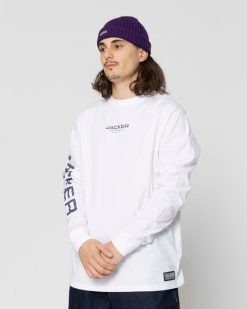 Jacker Long Sleeves | Hustler Service-Long Sleeves-White