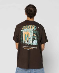 Jacker T-Shirts | Memories-T-Shirt-Brown