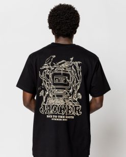 Jacker T-Shirts | No Signal-T-Shirt-Black