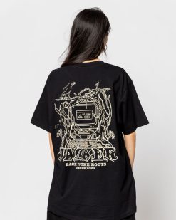 Jacker T-Shirts | No Signal-T-Shirt-Black