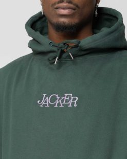 Jacker Sweats | Select Logo-Hoodie-Green