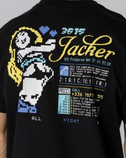 Jacker T-Shirts | 3615 T-Shirt-Black