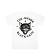 Jacker T-Shirts | Black Cats-T-Shirt-White