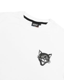 Jacker T-Shirts | Black Cats-T-Shirt-White