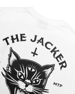 Jacker T-Shirts | Black Cats-T-Shirt-White