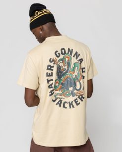 Jacker T-Shirts | Haters-T-Shirt-Beige