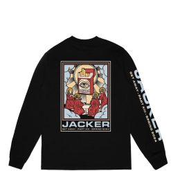 Jacker Long Sleeves | Passio Garo Long Sleeves-Black