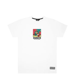 Jacker T-Shirts | Lazy-T-Shirt-White