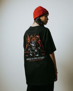 Jacker T-Shirts | Hell'S Education-T-Shirt-Black