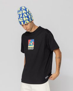 Jacker T-Shirts | Lazy-T-Shirt-Black