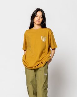 Jacker T-Shirts | Black Cats-T-Shirt-Mustard