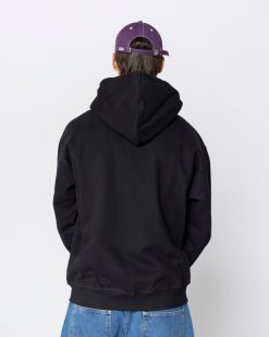 Jacker Sweats | Double Jay Zipped Hoodie-Black