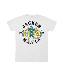 Jacker T-Shirts | Dancing Rats-T-Shirt-Heather Grey