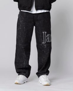 Jacker Pantalons & Shorts | Darkside Stonewash Pant-Black