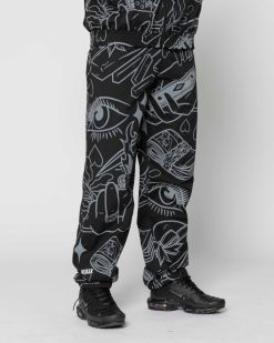 Jacker Pantalons & Shorts | Soulmate-Reflective Pant-Black