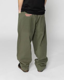 Jacker Pantalons & Shorts | Jacker X Pusher-Pant-Kaki Green