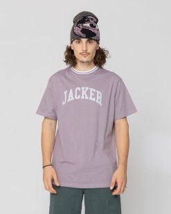 Jacker T-Shirts | Stingy-T-Shirt-Purple