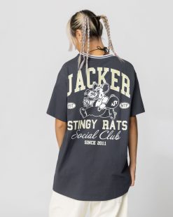 Jacker T-Shirts | Stingy-T-Shirt-Navy