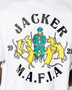 Jacker T-Shirts | Dancing Rats-T-Shirt-White