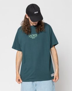 Jacker T-Shirts | House Of Sins-T-Shirt-Dark Teal