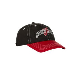 Jacker Headwear | Double Jay Cap-Black/Red