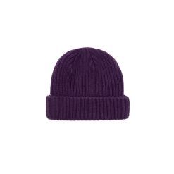 Jacker Headwear | Team Logo-Short Beanie-Purple