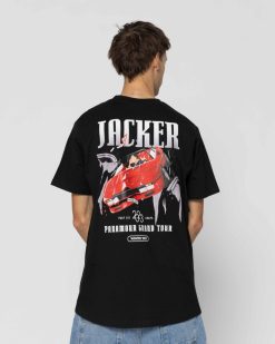 Jacker T-Shirts | Grand Tour-T-Shirt-Black