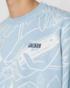 Jacker Knit | Soulmate-Knit-Blue