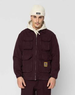 Jacker Vestes | Hustlers Dyed-Jacket-Purple