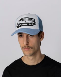 Jacker Headwear | Cleaner Trucker Cap-Blue