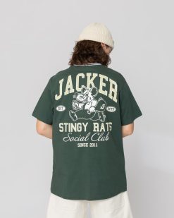 Jacker T-Shirts | Stingy-T-Shirt-Green