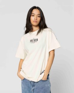 Jacker T-Shirts | Grand Tour-T-Shirt-Beige