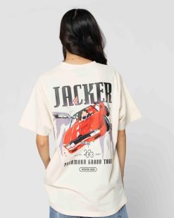 Jacker T-Shirts | Grand Tour-T-Shirt-Beige