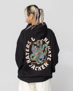 Jacker Sweats | Haters-Hoodie-Black