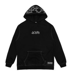 Jacker Sweats | Select Contrast Hood-Hoodie-Black