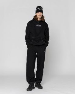 Jacker Sweats | Select Contrast Hood-Hoodie-Black