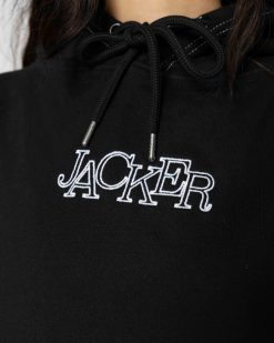 Jacker Sweats | Select Contrast Hood-Hoodie-Black